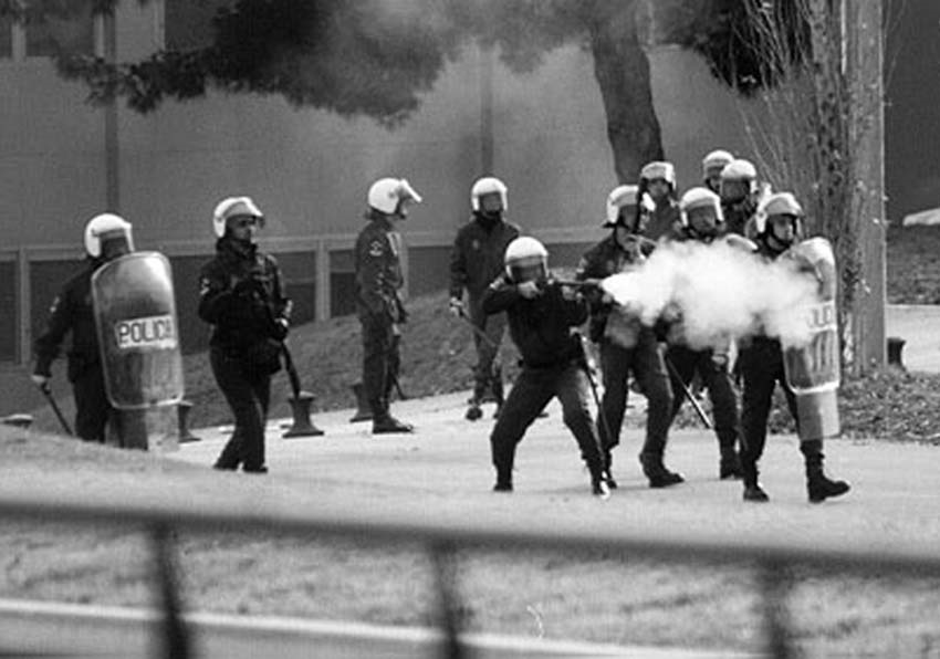 Police repression